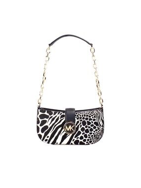 Michael Kors Carmen Small Calf Hair Shoulder Bag EUC